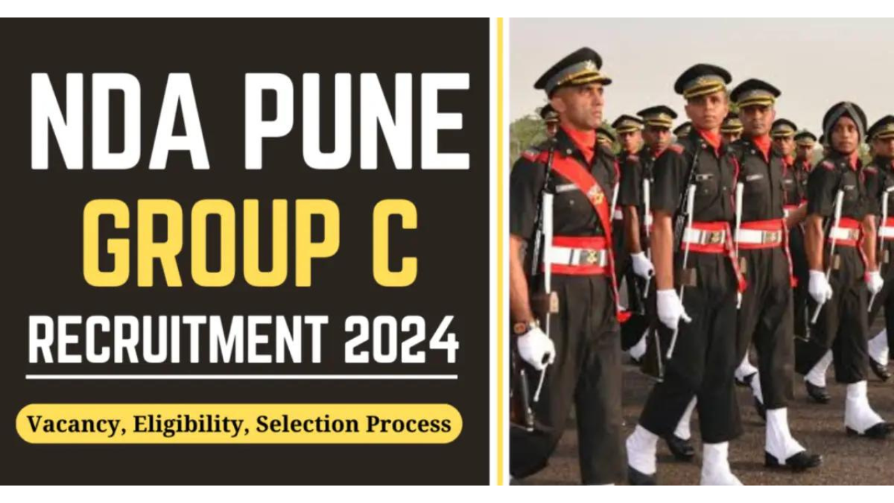 NDA Pune Group C Recruitment 2024 [198 Post] Apply Online