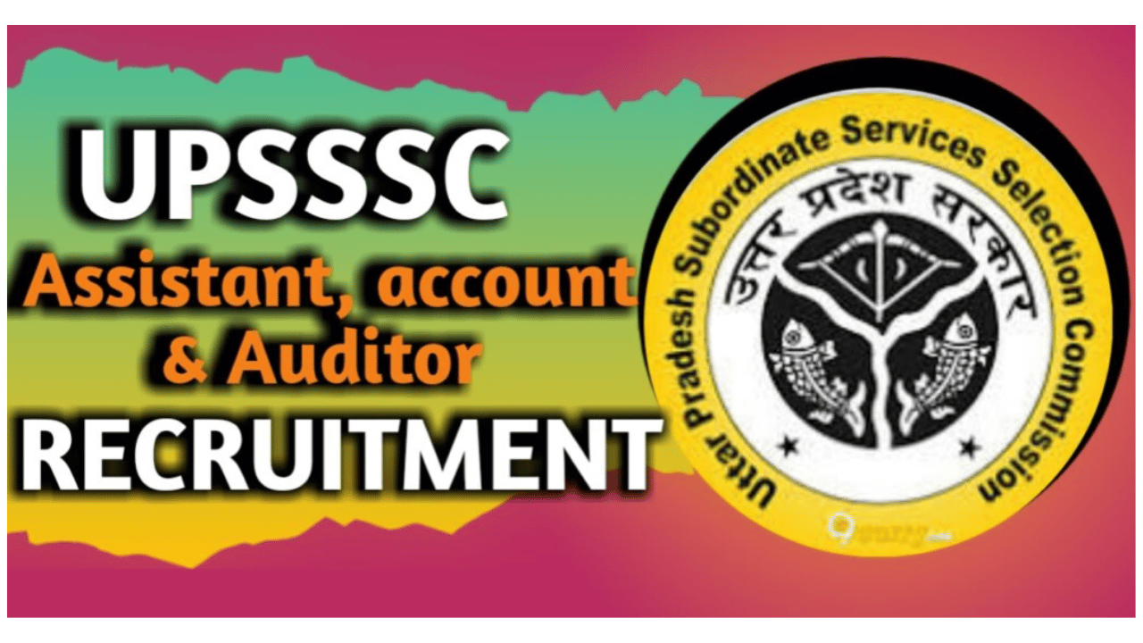 UPSSSC Assistant Accountant / Auditor Recruitment 2024 Apply Online for 1829 Post